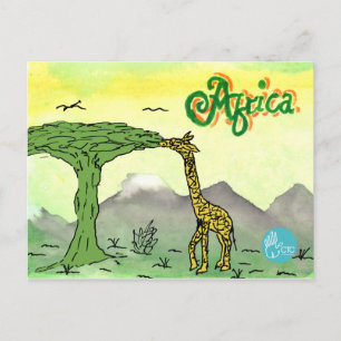 Carte Postale CTC International - Giraffe