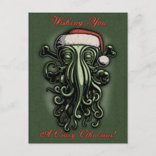 Carte Postale Cthulhu Claus