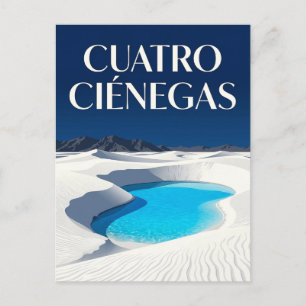 Carte Postale Cuatro Ciénegas