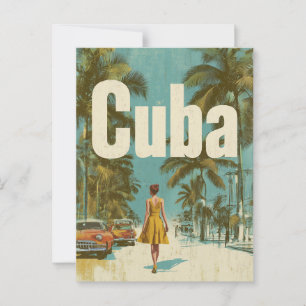 Carte Postale Cuba vintage