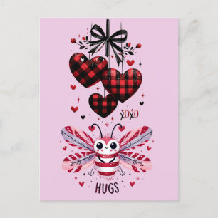 CARTE POSTALE CUDDLE DE VALENTINE BOGUES