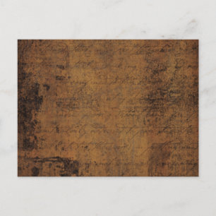 Carte Postale Cuir vintage