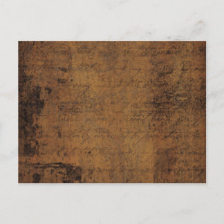 Carte Postale Cuir vintage