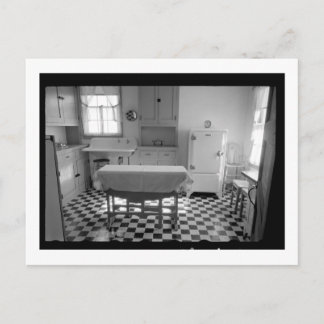 Carte Postale Cuisine agricole de l'ère de la dépression