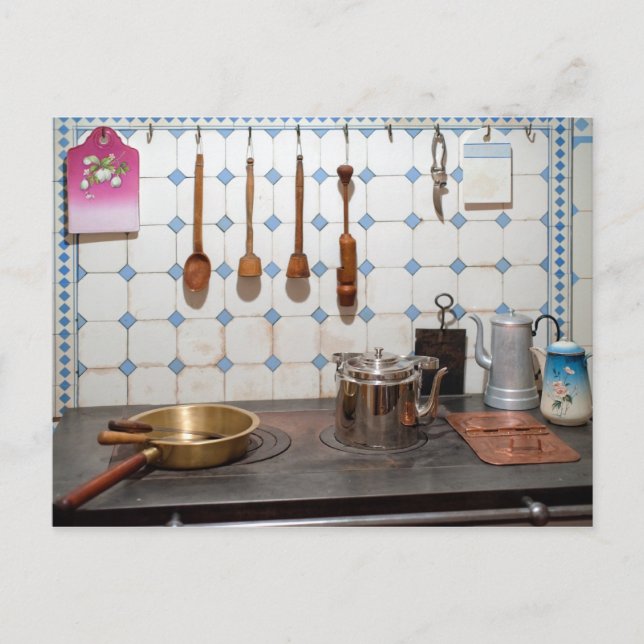 Carte Postale Cuisine Art nouveau (Devant)