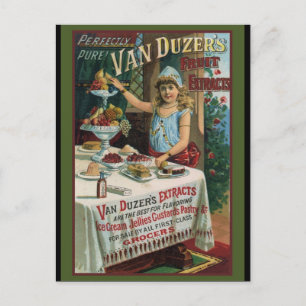 Carte Postale Cuisine d'extraction de fruits