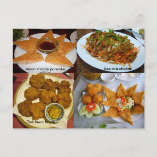 Carte Postale Cuisine thaïe