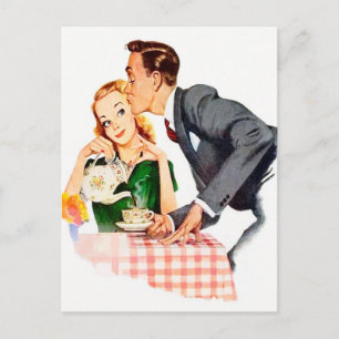 Carte Postale Cuisine vintage rétro tout usage