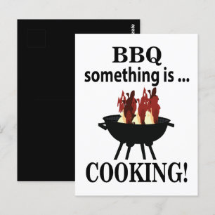 Carte Postale Cuisinier Barbeque Cuisine Drôle Bbq