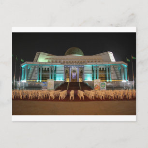 Carte Postale Culte de la personnalité au Turkménistan