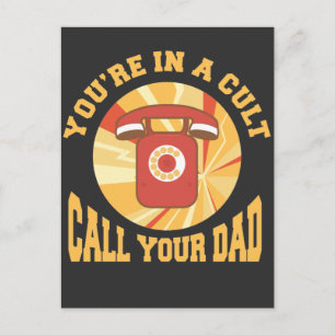 Carte Postale Culte Murderino Appelez Votre Papa Véritable Crime