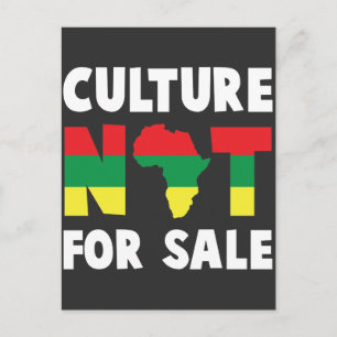 Carte Postale Culture fière Racines afro-américaines Histoire no