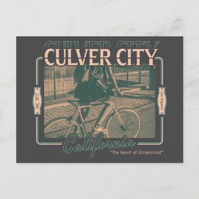 CARTE POSTALE CULVER CITY LOS ANGELES CALIFORNIA - BALLONA CREEK (Devant)