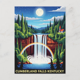 Carte Postale Cumberland Falls Kentucky Nuit