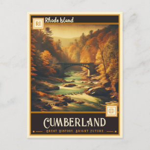Carte Postale Cumberland, Rhode Island   Vintage