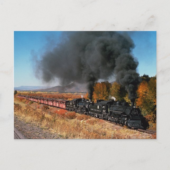 Carte Postale Cumbres et Toltec Railroad, no 487 et no 484, (Devant)