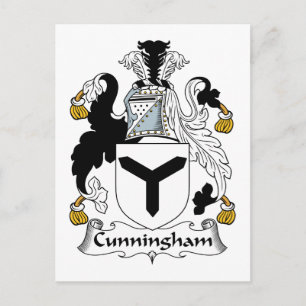 Carte Postale Cunningham Family Crest