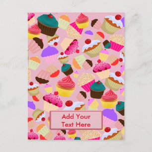 Carte Postale Cupcake