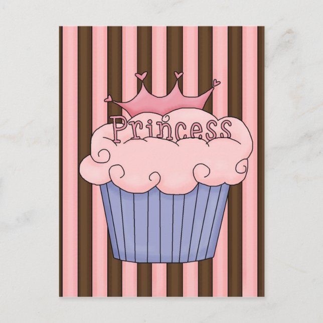 Carte Postale cupcake (Devant)