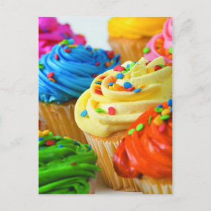 Carte postale Cupcakes