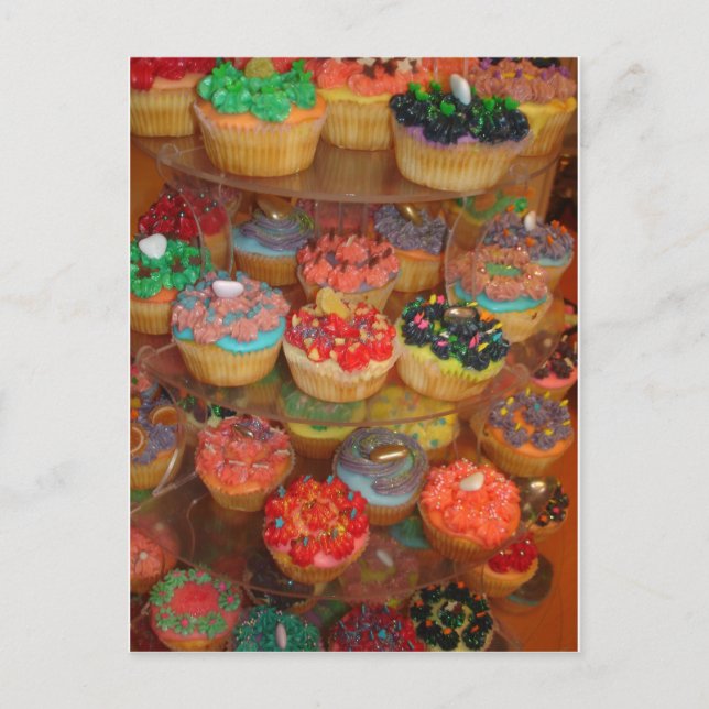 Carte Postale Cupcakes (Devant)