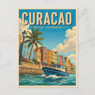 Carte Postale Curaçao Caraïbes néerlandaises