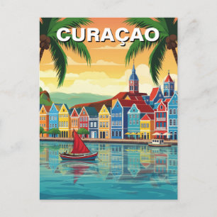 Carte Postale Curacao Pays-Bas Caraïbes