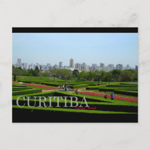 Carte Postale Curitiba Brésil