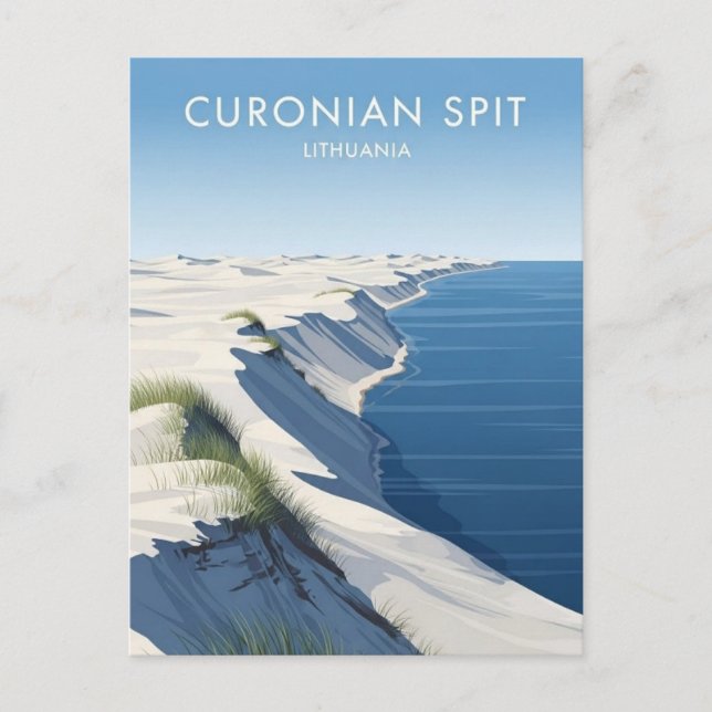 Carte Postale Curonian Spit Lithuania Travel (Devant)