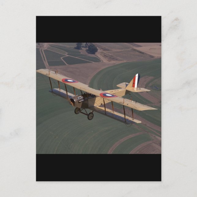 Carte Postale Curtiss, Jenny, 1918, Aviation classique (Devant)