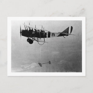 Carte Postale Curtiss JN-4 Jenny Aéronefs Avec Aile Modèle