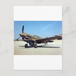 Carte Postale curtiss P-40 tomahawk