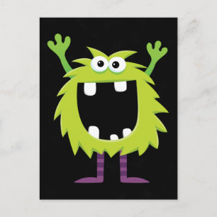 Carte Postale Custom Retro Monster