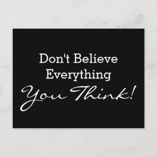 Carte Postale Custom your funny saying or wisdom