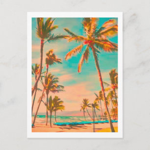 Carte Postale Customise-le... Aloha, Plage de Waikoloa Grande îl