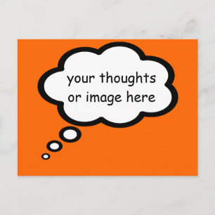 Carte Postale customize thought