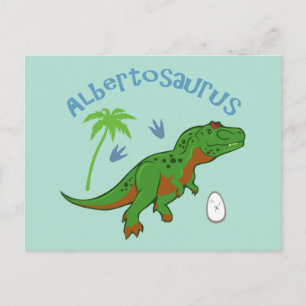 Carte Postale Cute Albertosaurus