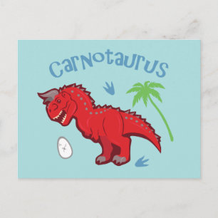 Carte Postale Cute Carnotaurus