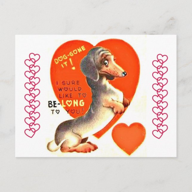 Carte Postale Cute Chien Chien Chien Chien Chien Chien Chien Chi (Devant)