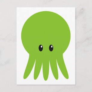 Carte Postale Cute Cthulhu