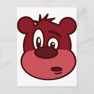 Carte Postale Cute Funny Winking Bear