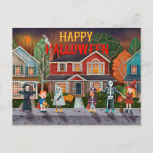 Carte Postale Cute Halloween