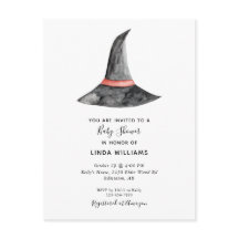 Cute Halloween Baby shower Witch's Casquette Simpl