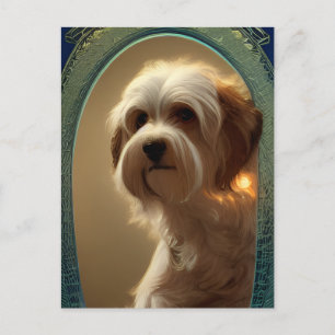 Carte postale Cute Havanais Chien Chien