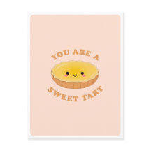 Cute Kawaii Oeuf Tarte Dessert Alimentation Pun Ai