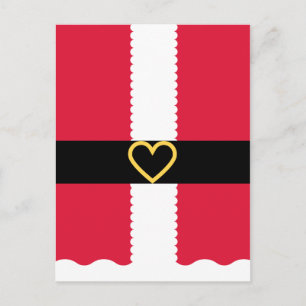 Carte Postale Cute Kids Père Noël