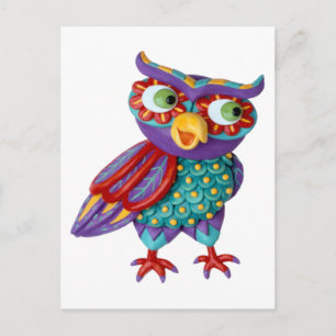 Carte Postale Cute Owl