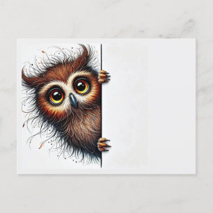 Carte Postale Cute Owl