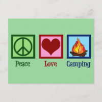 Cute Peace Love Camping
