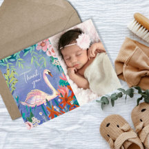 Cute Swan Princess Floral Merci